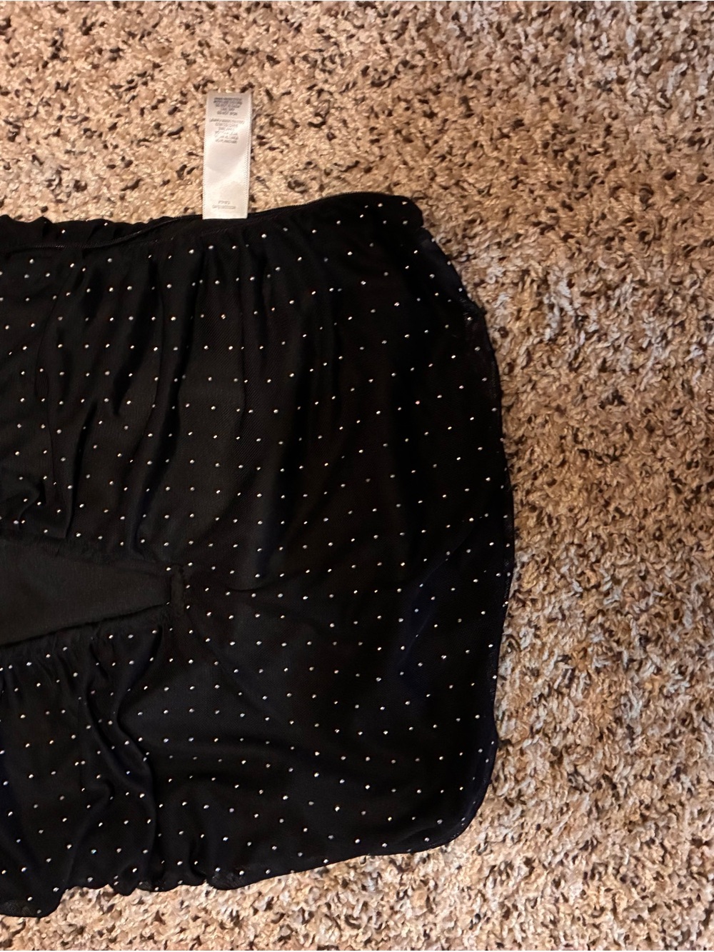 Black Polka Dot Women’s Shorts